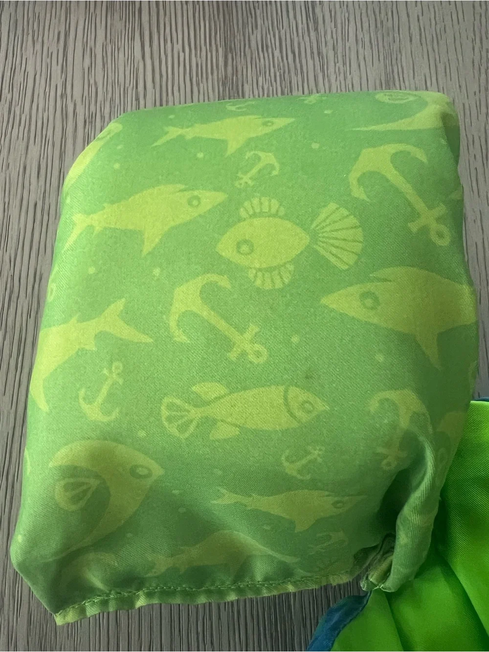 Kids Green & Blue Shark Puddle Jumper Swim Vest